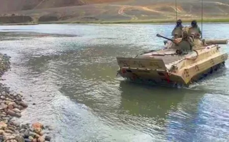 लद्दाख में टैंक अभ्यास के दौरान बड़ा हादसा, JCO समेत सेना के पांच जवान शहीद