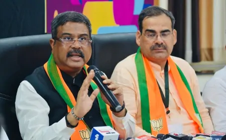 कांग्रेस सिर्फ रोड़े अटकाने और भ्रम फैलाने वाली पार्टी है- धर्मेंद्र प्रधान 