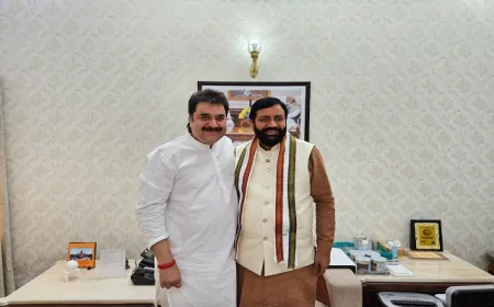 CM नायब सैनी से मिले कुलदीप बिश्नोई, आदमपुर, नलवा और हिसार के मुद्दों पर की चर्चा