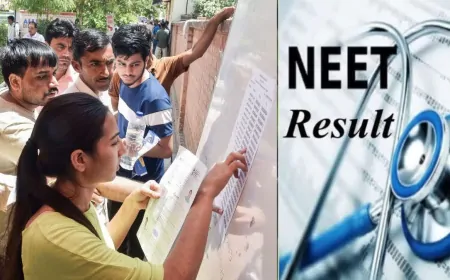 NTA ने NEET -UGC के लिए पुन: परीक्षा के परिणाम घोषित किए, संशोधित रैंक सूची जारी
