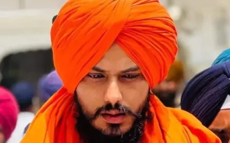 शपथ के लिए अमृतपाल असम जेल से दिल्ली लाया गया