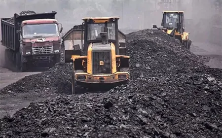 अप्रैल-मई में देश का कोयला आयात पांच प्रतिशत बढ़कर 5.22 करोड़ टन पर पहुंचा 