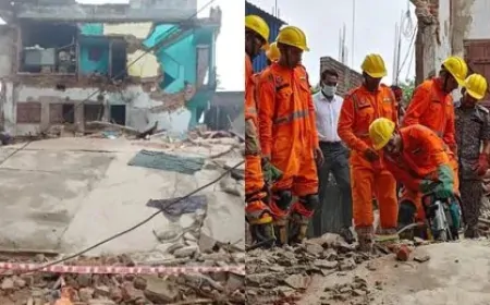 झारखंड में इमारत ढह जाने से 3 की मौत और 3 घायल