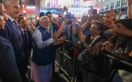 ऑस्ट्रिया में PM मोदी का भव्य स्वागत, ऑस्ट्रियाई कलाकारों ने गाया वंदे मातरम