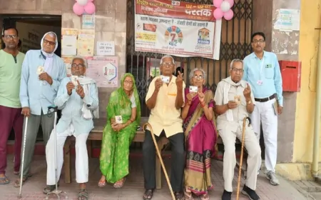 पश्चिम बंगाल की 4 सीटों के उपचुनाव में सुबह 11 बजे तक 24 प्रतिशत हुआ मतदान