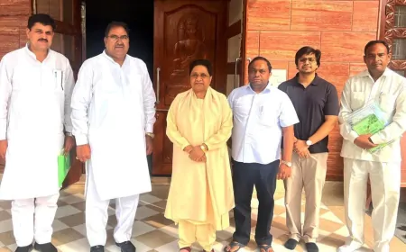 इनेलो-बसपा मिलकर लड़ेंगी हरियाणा विधानसभा चुनाव : मायावती