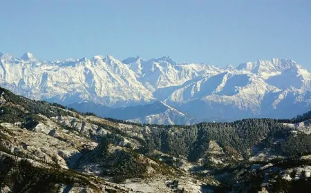 हिमाचल प्रदेश की नदी घाटियों में 2023-24 में 12.72 फीसदी घटा बर्फ आवरण