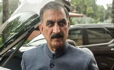 दिल्ली पहुंचे हिमाचल CM सुक्खू, प्रधानमंत्री नरेंद्र मोदी से करेंगे मुलाकात 