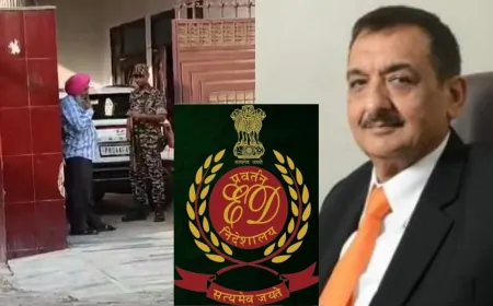 फरीदकोट में पूर्व विधायक के घर पर ED की छापेमारी, कथित दिल्ली शराब घोटाले से जुड़े हो सकते हैं तार 