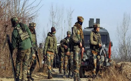 J&K : राजौरी में एलओसी के पास दिखे दो संदिग्ध, सुरक्षा बलों ने सर्च चलाया ऑपरेशन