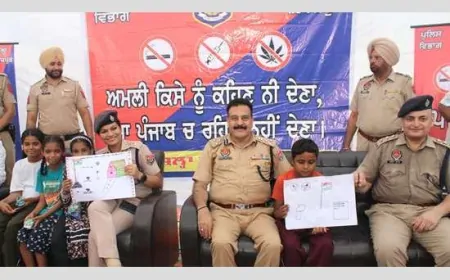 नशे के खिलाफ फिरोजपुर पुलिस की पहल,  गावों में किया सेमिनार का आयोजन
