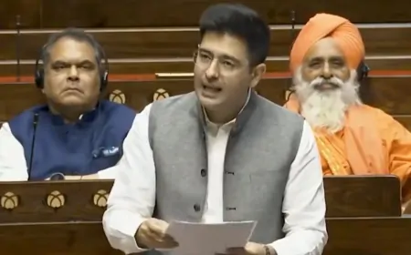 राघव चड्‍ढा ने साधा सरकार पर निशाना, कहा- वाह सरकार! टैक्स इंग्लैंड जैसा, सुविधाएं सोमालिया जैसी