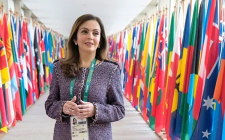 Paris Olympic में भारत दोहरे अंक में पदक जीतने के लिए तैयार: नीता अंबानी