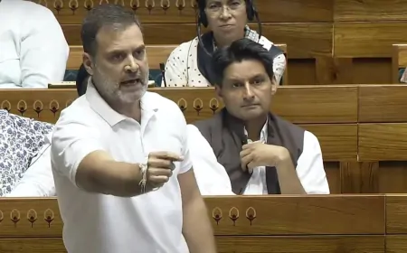 सरकार ने अभिमन्यु की तरह हिंदुस्तान को चक्रव्यूह में फंसाया : राहुल गांधी