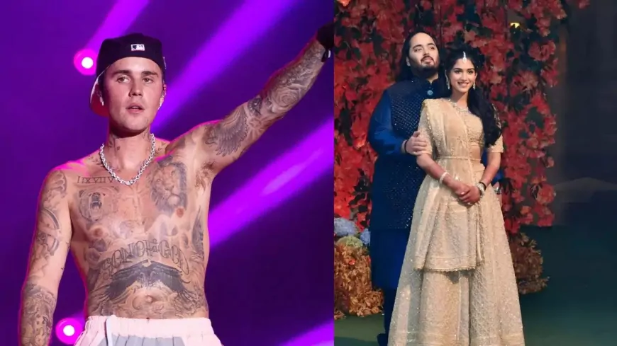 Justin Bieber  ने अनंत-राधिका के संगीत समारोह में अपने प्रसिद्ध गीतों 'पीचेस' और 'बेबी' से मचाई धूम