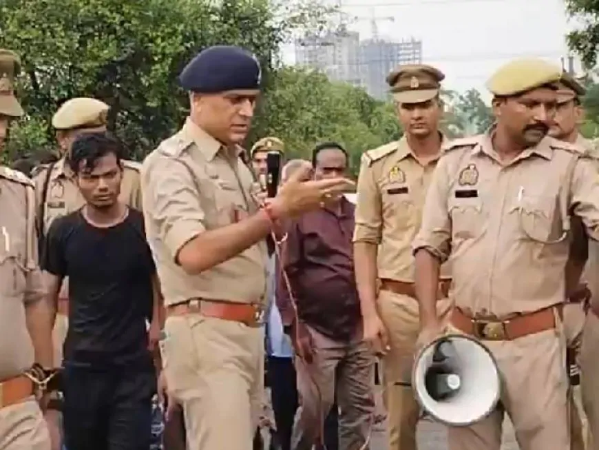 नोएडा पुलिस ने बाढ़ प्रभावित इलाकों में लोगों को एलर्ट किया