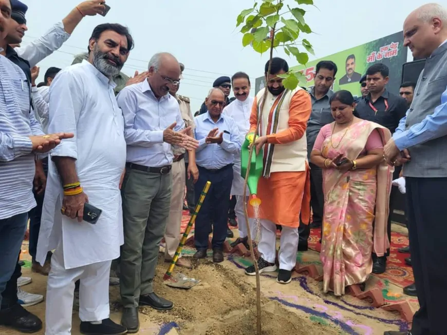 हरियाणा के मुख्यमंत्री नायब सिंह सैनी ने 2 महत्वाकांक्षी पर्यावरण संरक्षण योजनाओं का किया शुभारंभ