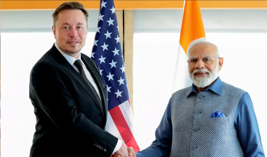 Elon Musk ने प्रधानमंत्री मोदी को 'X' पर दुनिया में सबसे अधिक फॉलोअर वाला नेता बनने पर दी बधाई 