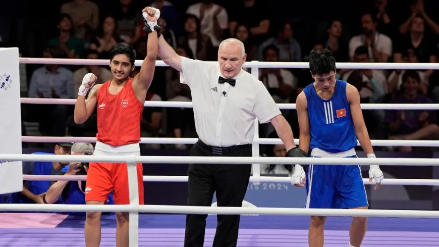 Paris Olympic : हरियाणा की बेटी Boxer प्रीति पवार ने दिखाया दम, Pre -Quarter Final में बनाई जगह