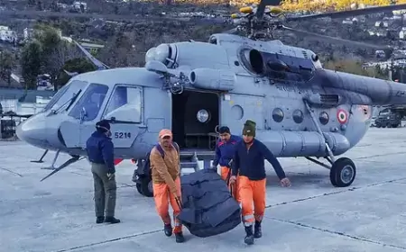 उत्तराखंड में बचाव कार्य में Air Force के चिनूक, MI-17 हेलीकॉप्टर को शामिल किया गया