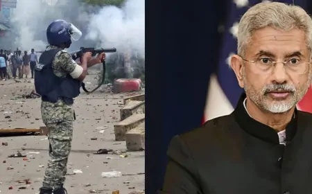 बांग्लादेश हिंसा के बाद भारत ने जारी किया परामर्श, बांग्लादेश की यात्रा ना करने का दिया सुझाव 