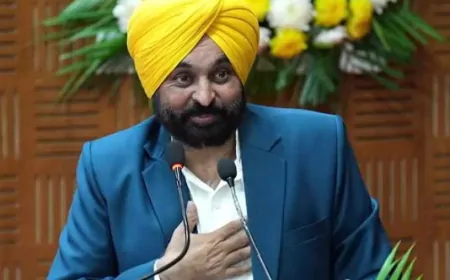 पंजाब सरकार का मिशन रोजगार: CM भगवंत सिंह मान आज 443 युवाओं को सौंपेंगे नियुक्ति पत्र 