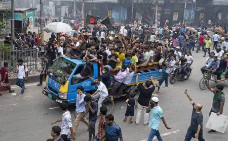 बांग्लादेश में हालात बेकाबू, 500 से ज्यादा कैदी जेल तोड़कर हुए फरार 