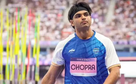 गोल्ड से चूके ‘गोल्डन ब्वॉय’ नीरज चोपड़ा, पाकिस्तान के अरशद नदीम को मिला ओलंपिक रिकॉर्ड के साथ स्वर्ण