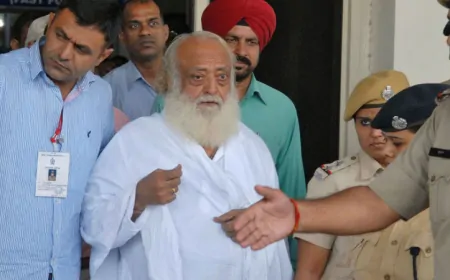 यौन उत्पीड़न की सजा काट रहे आसाराम बापू को बड़ी राहात, हाईकोर्ट से मिली 7 दिन की पैरोल