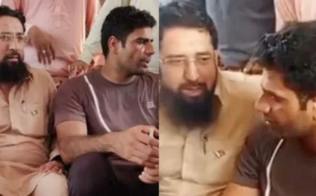 गोल्ड जीतने के बाद अरशद नदीम से मिलने पहुंचा आंतकवादी !