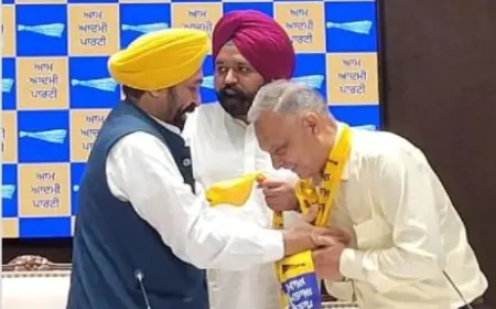 शिरोमणि अकाली दल को लगा झटका, विधायक हुआ AAP में शामिल  