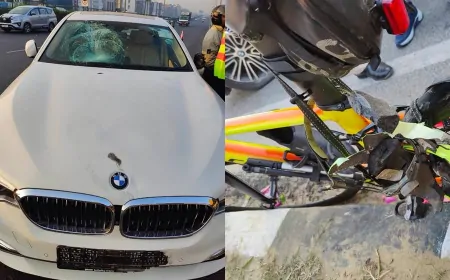 दिल्ली में तेज रफ्तार कार ने व्यक्ति को कुचला, चालक गिरफ्तार