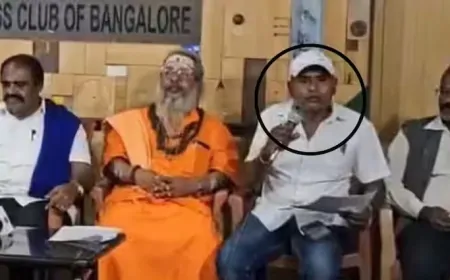 प्रेस कॉन्फ्रेंस के दौरान पड़ा दिल का दौरा, कांग्रेस नेता की मौके पर मौत