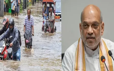 अमित शाह ने त्रिपुरा के CM साहा से बात की, बाढ़ स्थिति का जायजा लिया