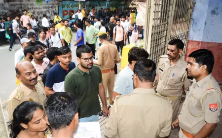 उत्तर प्रदेश: किसी और की जगह पुलिस भर्ती में शामिल होने पहुंचा शख्स हुआ गिरफ्तार