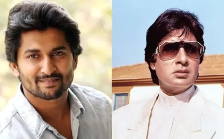 तेलुगु फिल्मों के एक्टर नानी ने कहा- मैं अमिताभ बच्चन का बहुत बड़ा फैन हूं