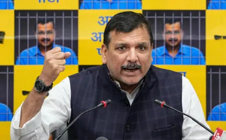 भाजपा में शामिल हुए पार्षदों को एमसीडी स्थायी समिति चुनाव के बाद दरकिनार कर दिया जाएगा: संजय सिंह