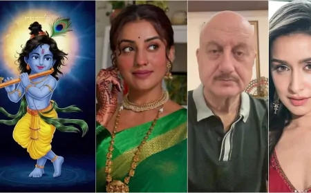 श्रीकृष्ण की भक्ति में डूबा बॉलीवुड, इन सितारों ने फैंस को दी शुभकामनाएं