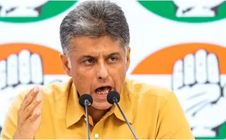 राहुल गांधी की कांग्रेस नेता मनीष तिवारी ने की सराहना; कहा - ‘पीएम इन वेटिंग’ होता है नेता प्रतिपक्ष