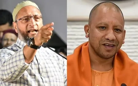 'बाबा की झूठी तारीफ पर 8 लाख, विरोध पर मिलेगी जेल', CM योगी पर ओवैसी का निशाना