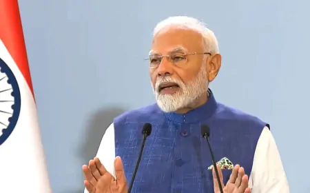 PM नरेंद्र मोदी आज 76,000 करोड़ रुपये की लागत वाली वधावन पोर्ट प्रोजेक्ट की आधारशिला रखेंगे