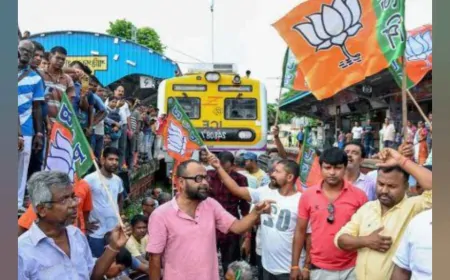 कोलकाता : चिकित्सक हत्या मामले को लेकर BJP और TMC करेगी प्रदर्शन 