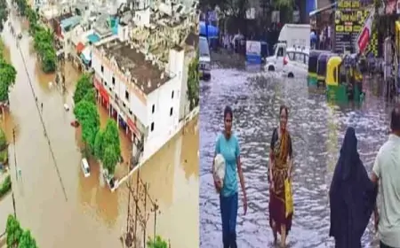 बाढ़ के बाद फिर से चक्रवात की चेतावनी, कच्चे मकानों में रह रहे लोगों को सुरक्षित स्थानों पर जाने की मिली हिदायत 