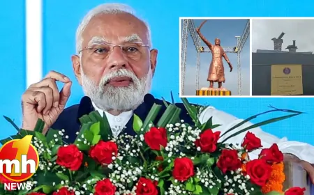 शिवाजी महाराज की मूर्ति गिरने पर महाराष्ट्र में पहली बार बोले पीएम मोदी, कहा- 'चरणों में सिर रखकर मांगता हूं माफी'