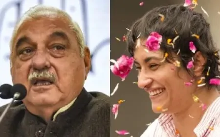 विनेश फोगाट कांग्रेस की टिकट पर लड़ेंगी चुनाव? खुद सामने आकर बताया