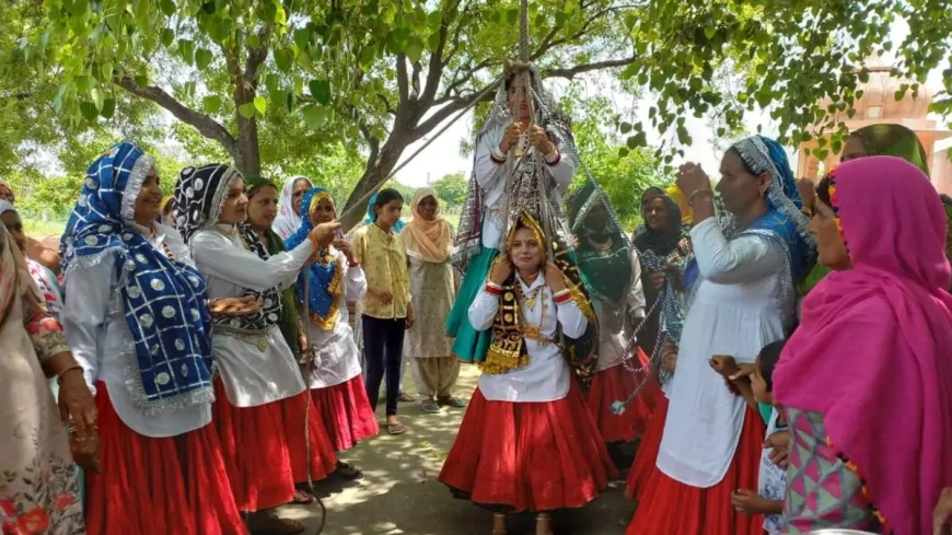 तीज उत्सव मनाने के लिए जींद में राज्य स्तरीय समारोह का किया जाएगा आयोजन