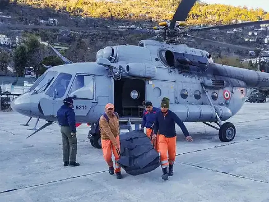 उत्तराखंड में बचाव कार्य में Air Force के चिनूक, MI-17 हेलीकॉप्टर को शामिल किया गया