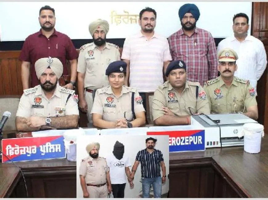 फिरोजपुर पुलिस ने एफसीआईएन प्रिंटिंग यूनिट पर की कार्रवाई, 3.42 लाख रुपये के नकली नोटों के साथ 2 गिरफ्तार