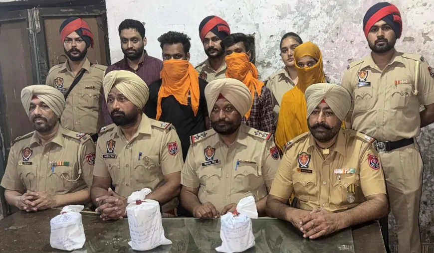 जालंधर ग्रामीण पुलिस ने अंतरराज्यीय अफीम रैकेट का किया भंडाफोड़, 2 किलो अफीम के साथ 3 गिरफ्तार