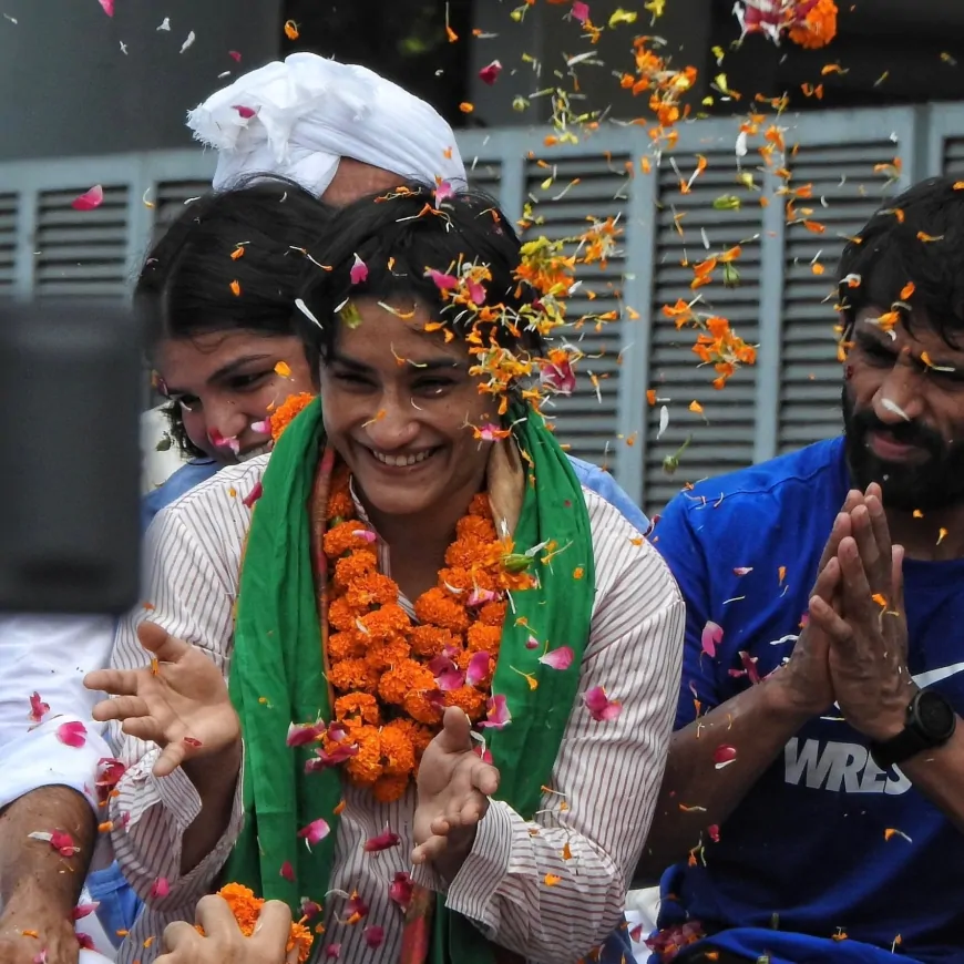 भारतीय कुश्ती की बेहतरी के लिए जारी रहेगी लड़ाई, सच्चाई की होगी जीत: विनेश फोगाट